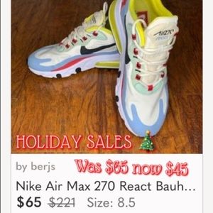 Nike Air Max 270 React Bauhaus